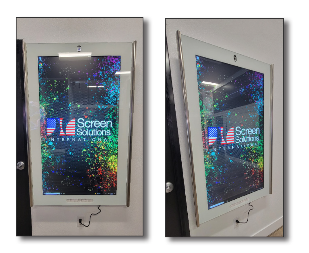 wholesale glass front wall mount kiosk glass front wall mount kiosk