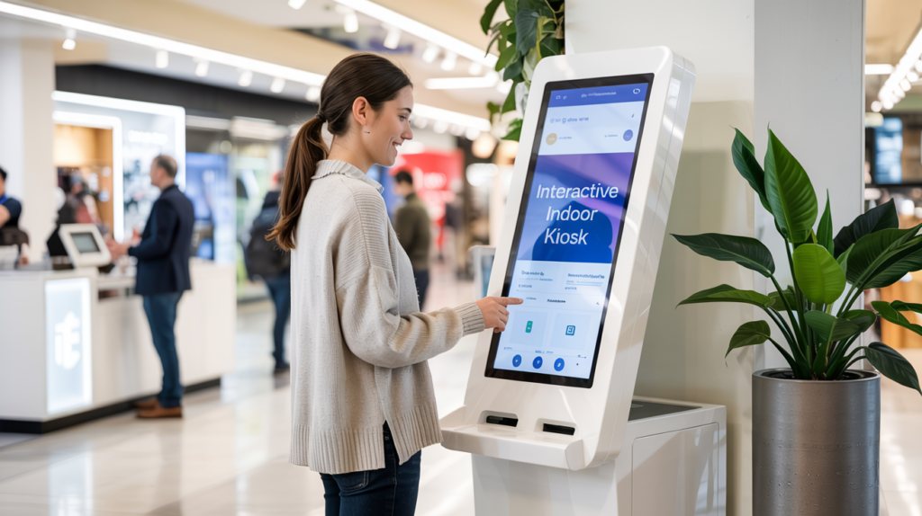 Interactive Indoor Kiosk for retail 